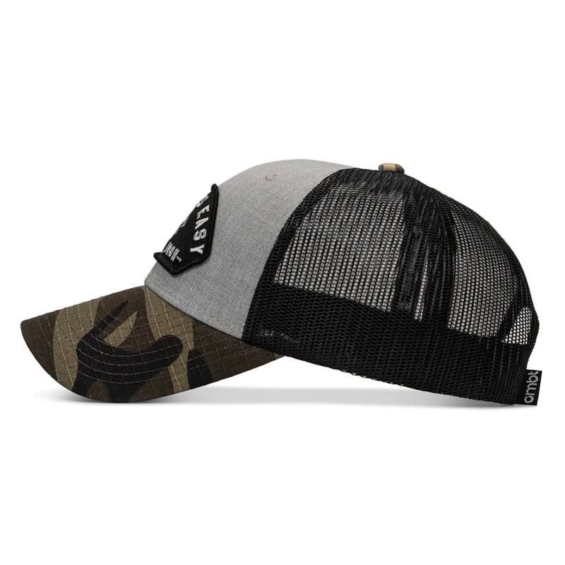 Load image into Gallery viewer, Dying Is Easy Arch Patch Original Ripstop Snapback Hat