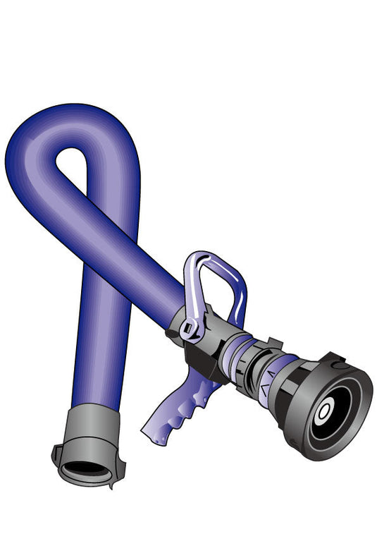 DARK BLUE HOSE RIBBON HELMET DECAL