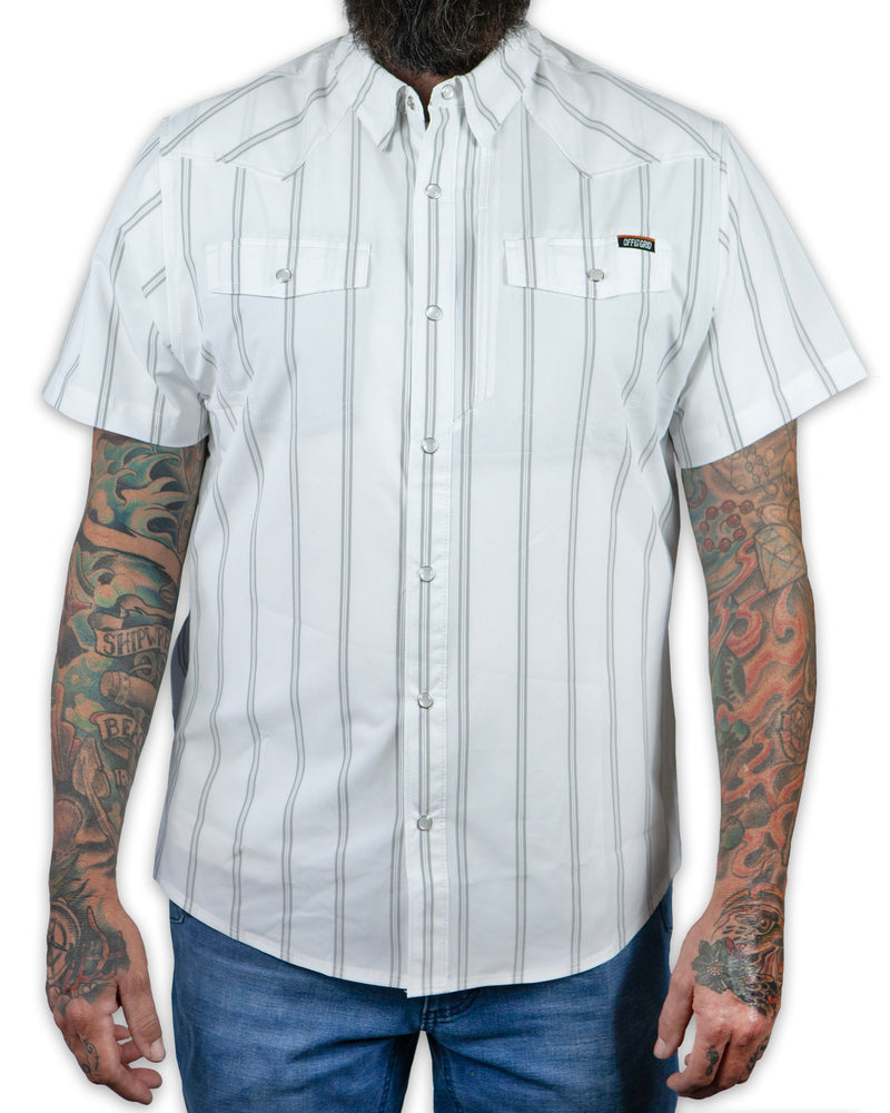Load image into Gallery viewer, Daryll SS Shirt - White
