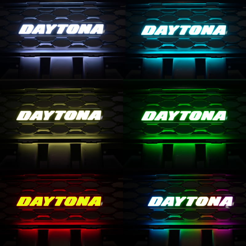Load image into Gallery viewer, Daytona LED Badge: (Multicolor Flow)