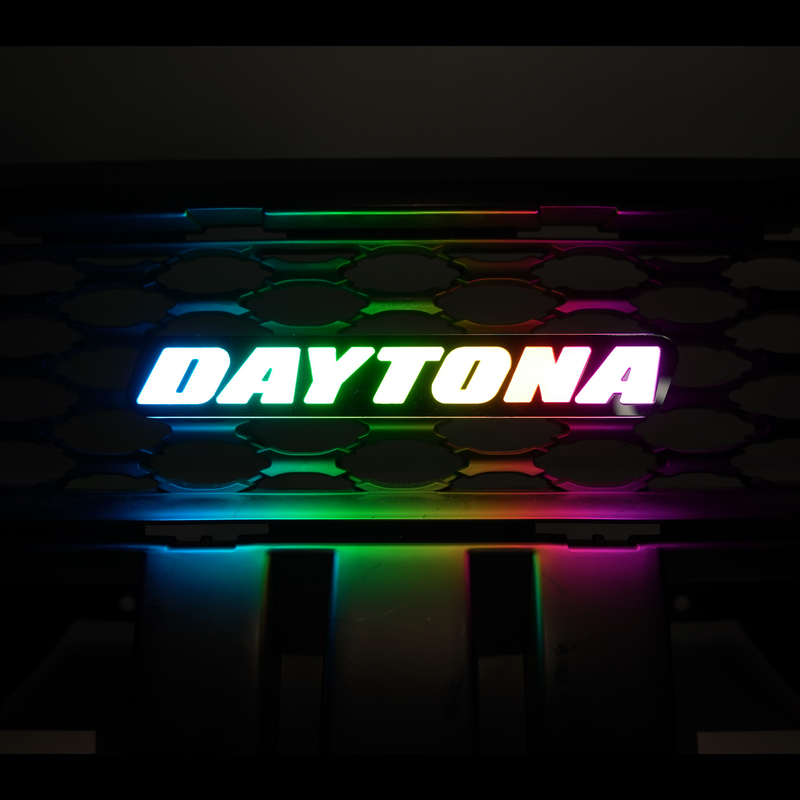 Load image into Gallery viewer, Daytona LED Badge: (Multicolor Flow)