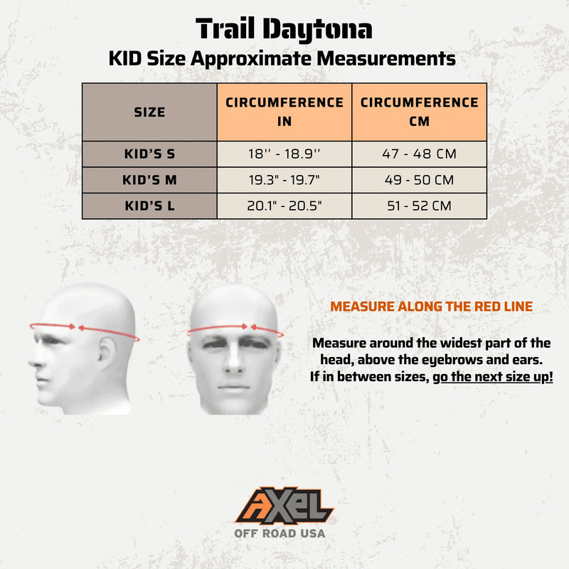 Load image into Gallery viewer, KID'S D.O.T. Off Road Trail Daytona Helmet