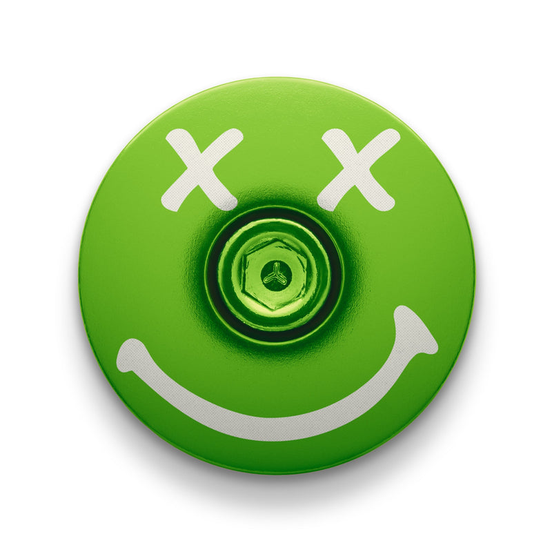 Load image into Gallery viewer, Dead Smile Bicycle Headset Cap