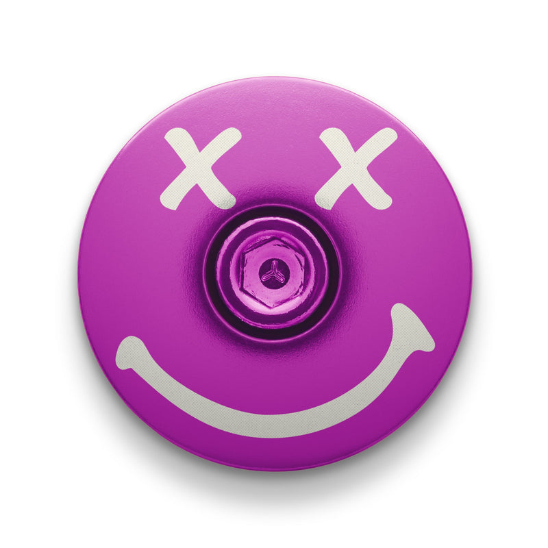 Load image into Gallery viewer, Dead Smile Bicycle Headset Cap