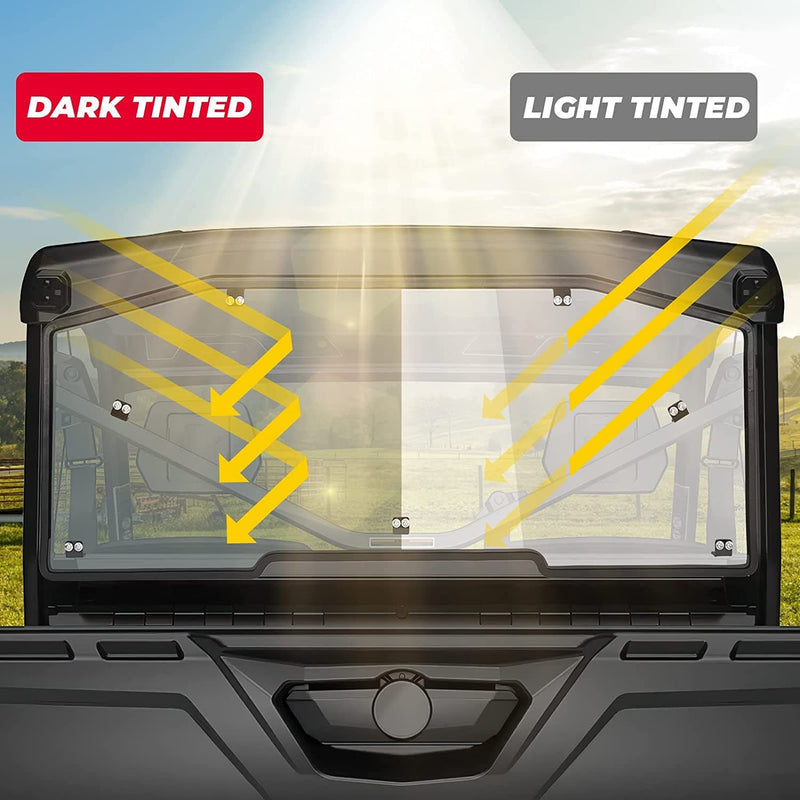Load image into Gallery viewer, Rear Tinted Windshield for Can-Am Defender HD5/8 /10/MAX