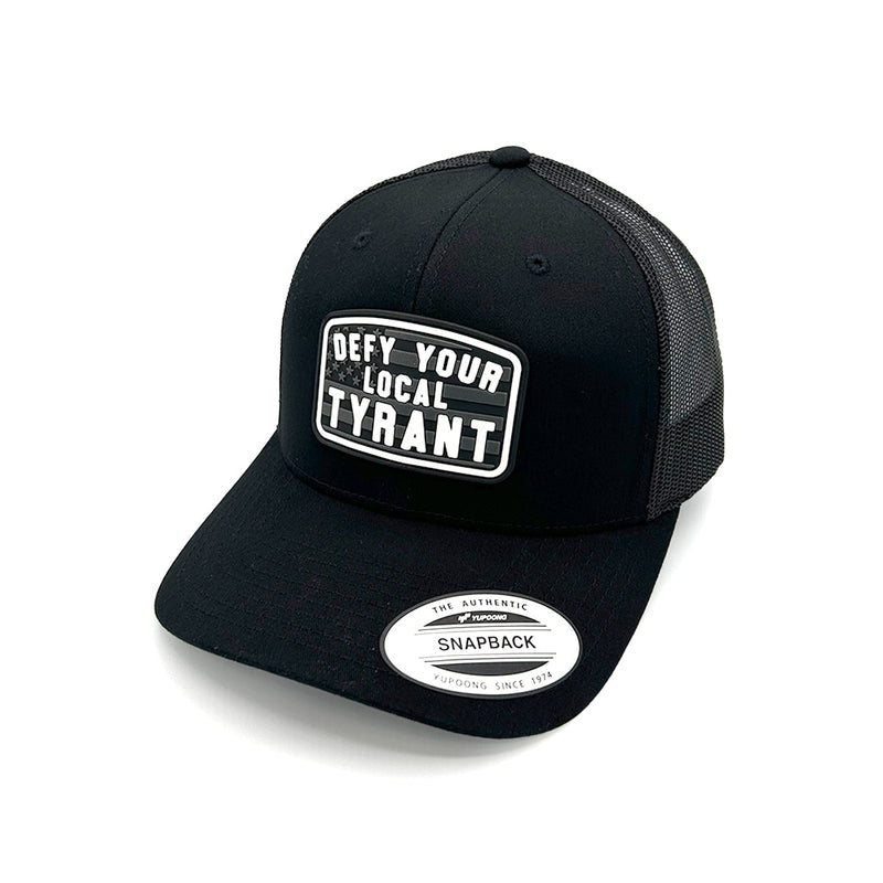 Load image into Gallery viewer, Defy Your Local Tyrant Hat PVC Patch