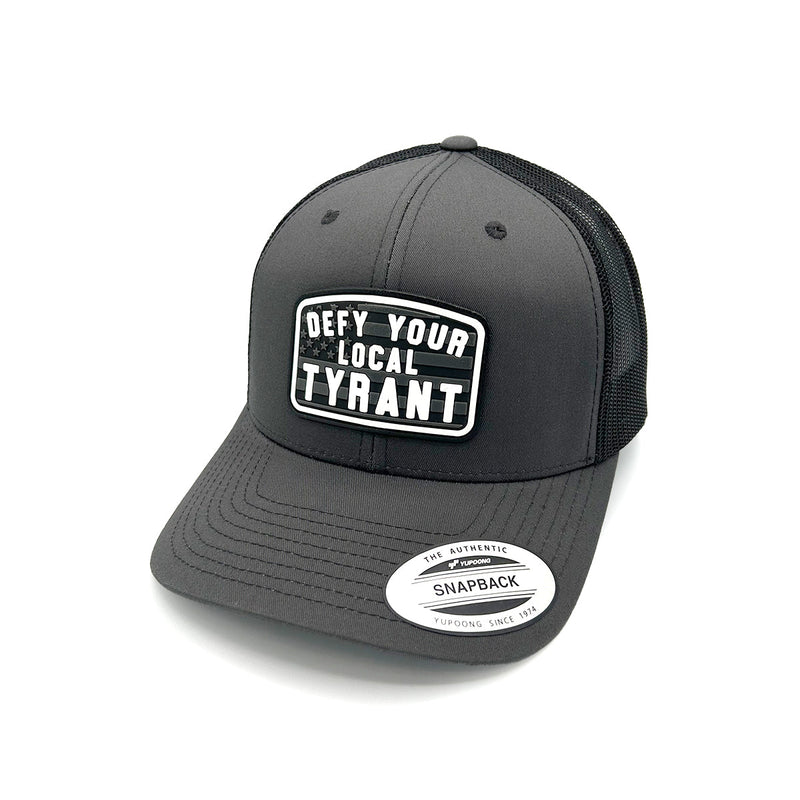 Load image into Gallery viewer, Defy Your Local Tyrant Hat PVC Patch