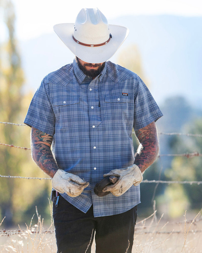 Load image into Gallery viewer, Deke SS Shirt - Dusty Royal