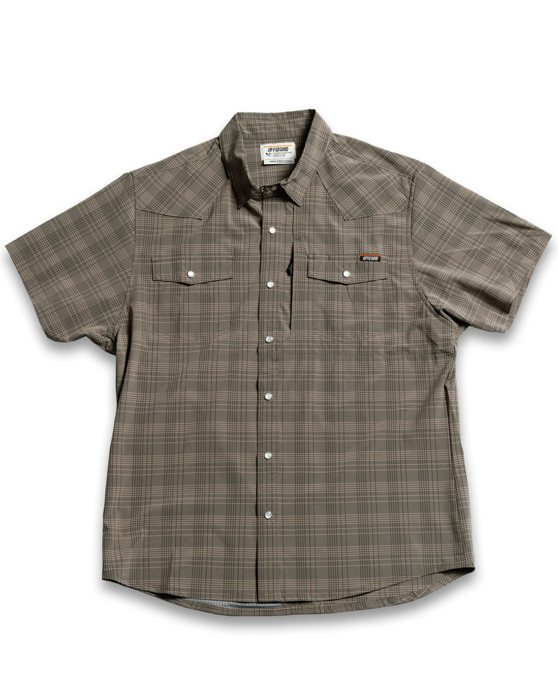 Load image into Gallery viewer, Deke SS Shirt - Beluga Brown