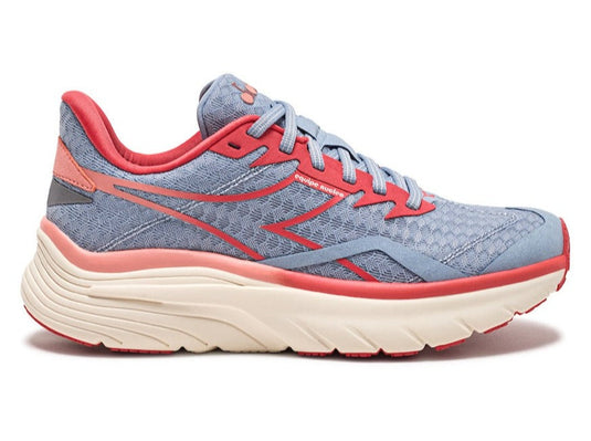 Women's Diadora Equipe Nucleo, Blue Fog/Cayenne, 8.5 B Medium - Skoutley Outdoors LLC