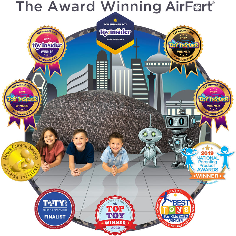 Load image into Gallery viewer, AirFort Digital Camo Inflatable Kids Play Fort