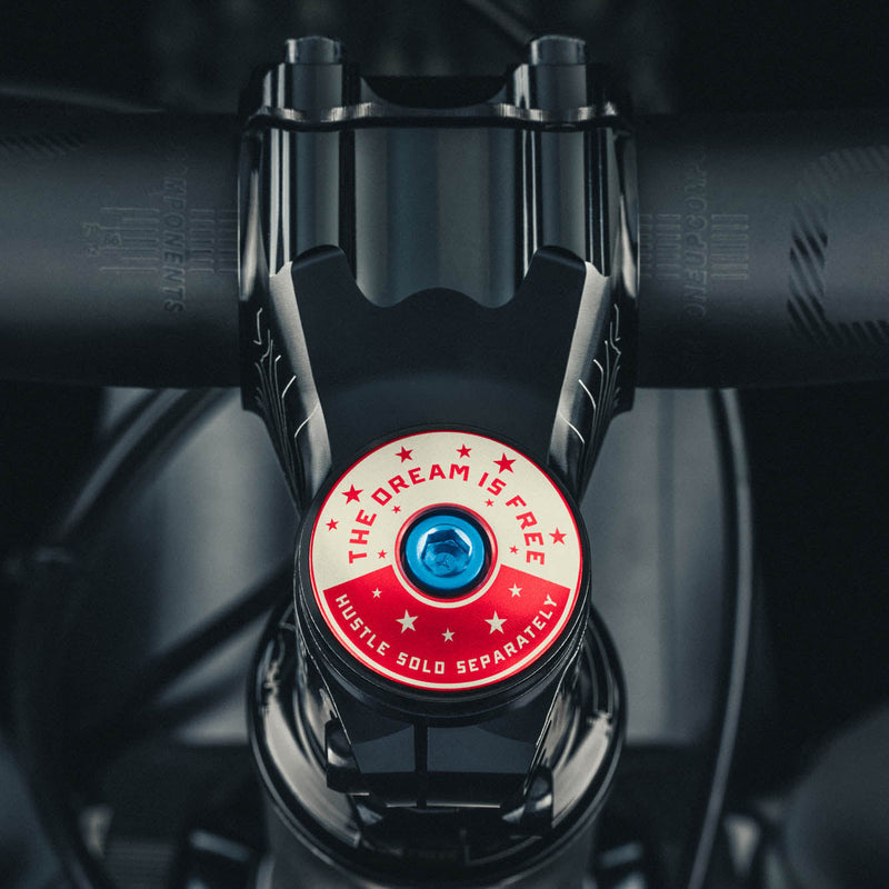 Load image into Gallery viewer, The Dream Is Free Bicycle Headset Cap