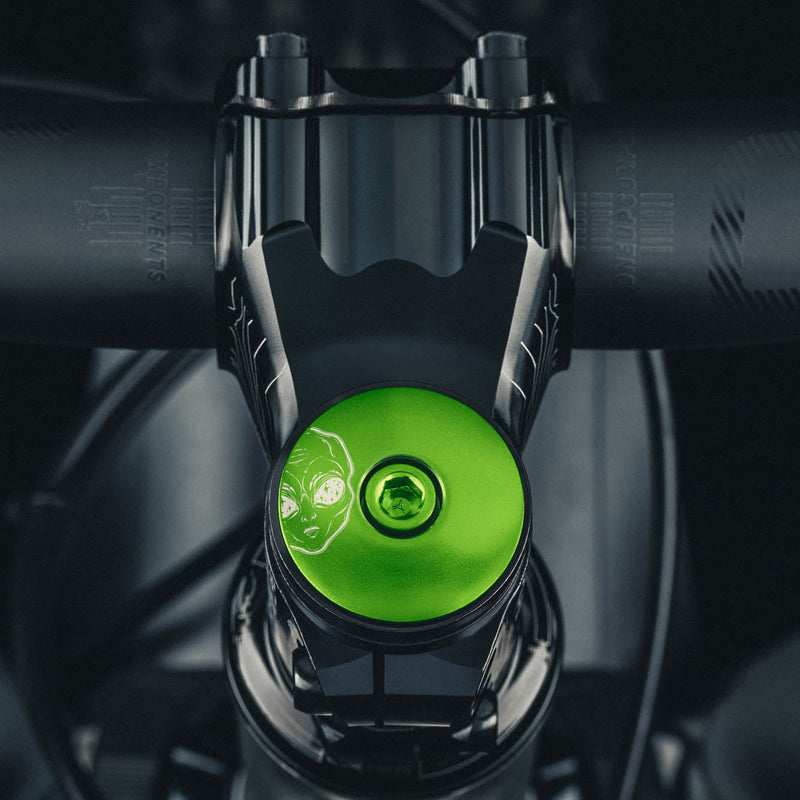 Load image into Gallery viewer, Raid on Area 51 Bicycle Headset Cap