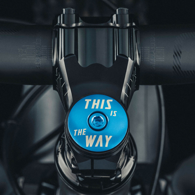Load image into Gallery viewer, This Is The Way Bicycle Headset Cap