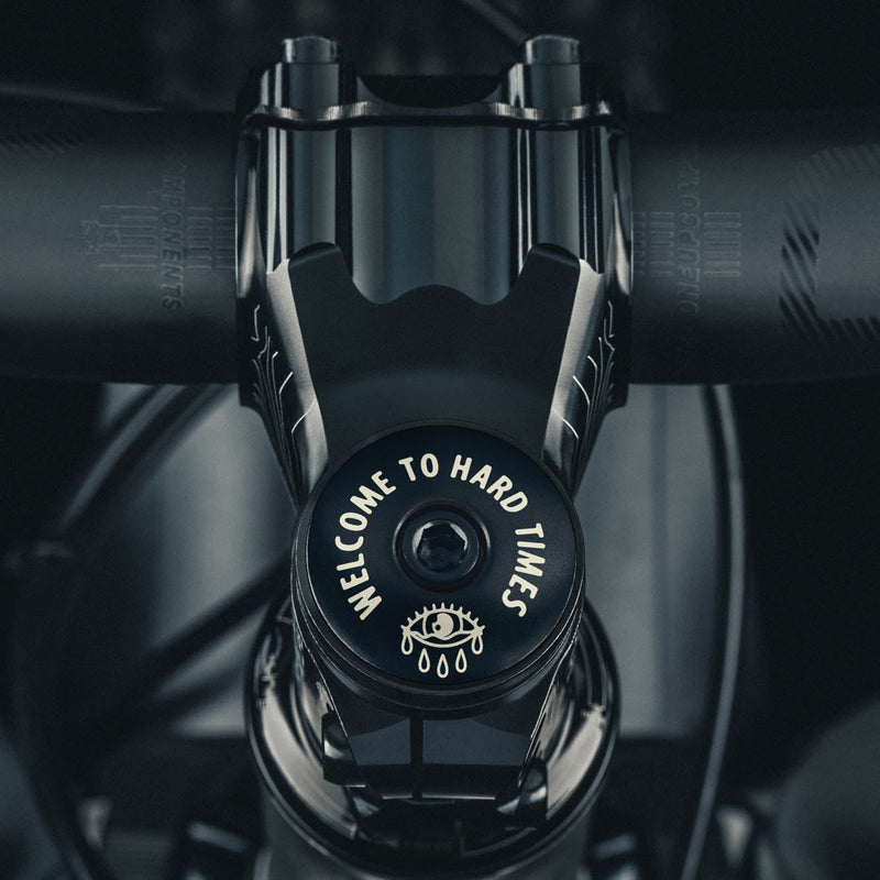 Load image into Gallery viewer, Welcome to Hard Times Bicycle Headset Cap