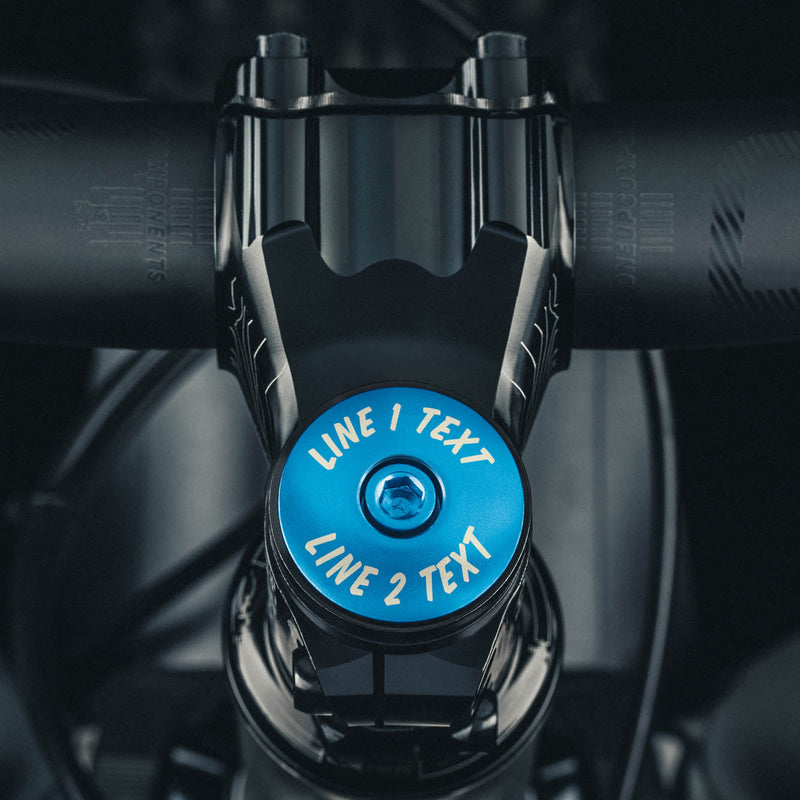 Load image into Gallery viewer, You Say It Best - Custom Text Bicycle Headset Cap