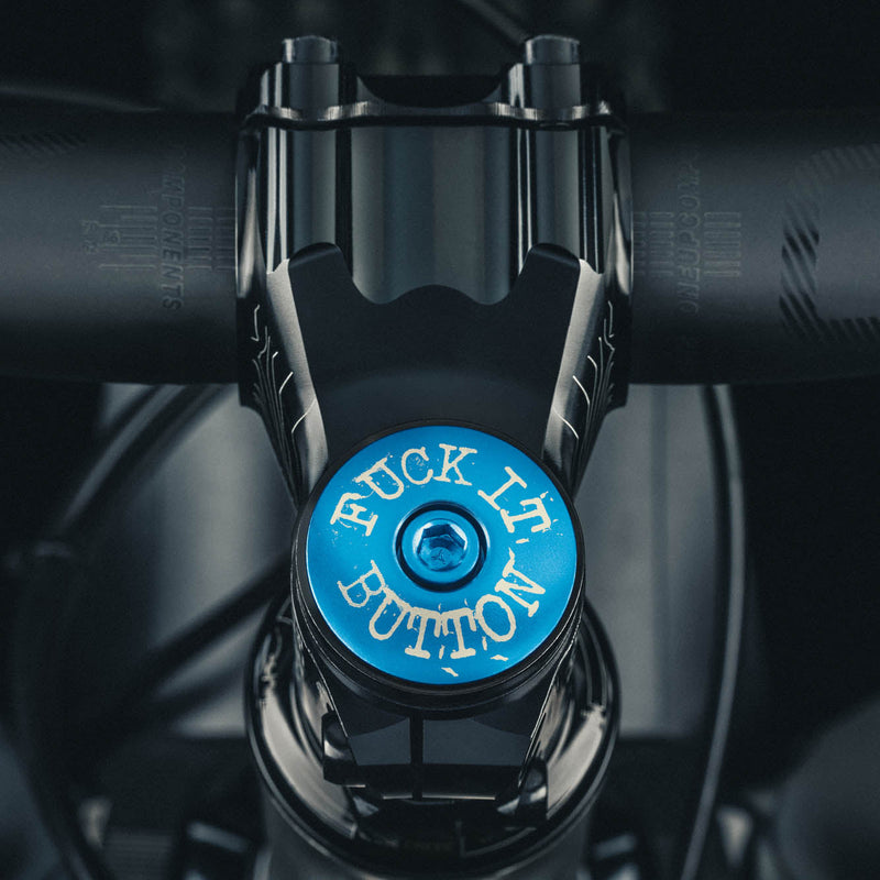 Load image into Gallery viewer, Fuck it Button - Bicycle Headset Cap