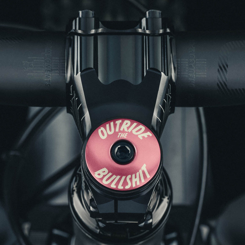 Load image into Gallery viewer, Outride The Bullshit Bicycle Headset Cap
