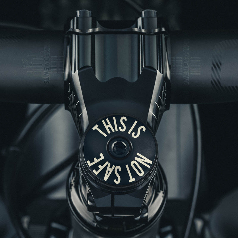 Load image into Gallery viewer, This Is Not Safe Bicycle Headset Cap