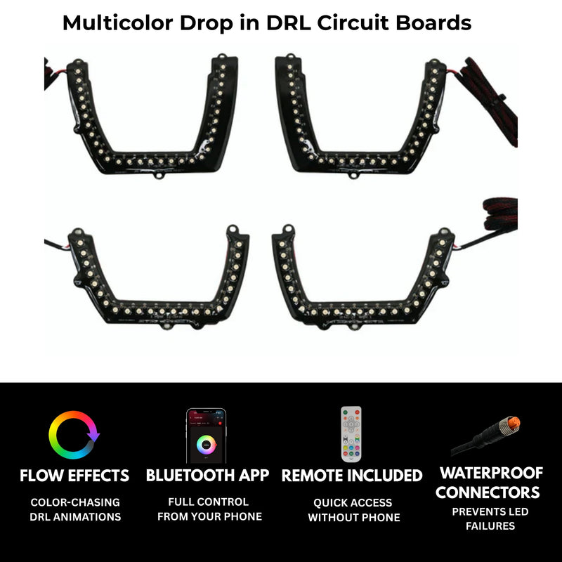 Load image into Gallery viewer, Dodge Charger Spec-D Multicolor Flow DRL Boards (2011-2014)