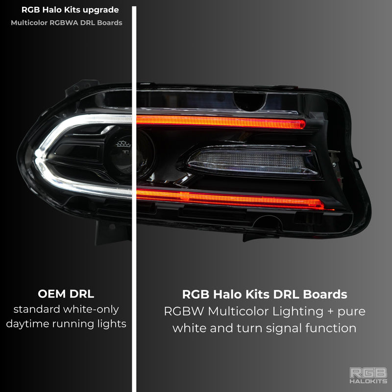 Load image into Gallery viewer, Dodge Charger RGBWA DRL Boards (2015-2024)