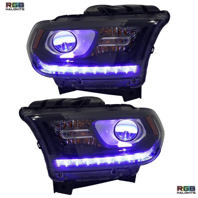 Load image into Gallery viewer, Dodge Durango Multicolor Flow Series DRL Boards (2014-2020)