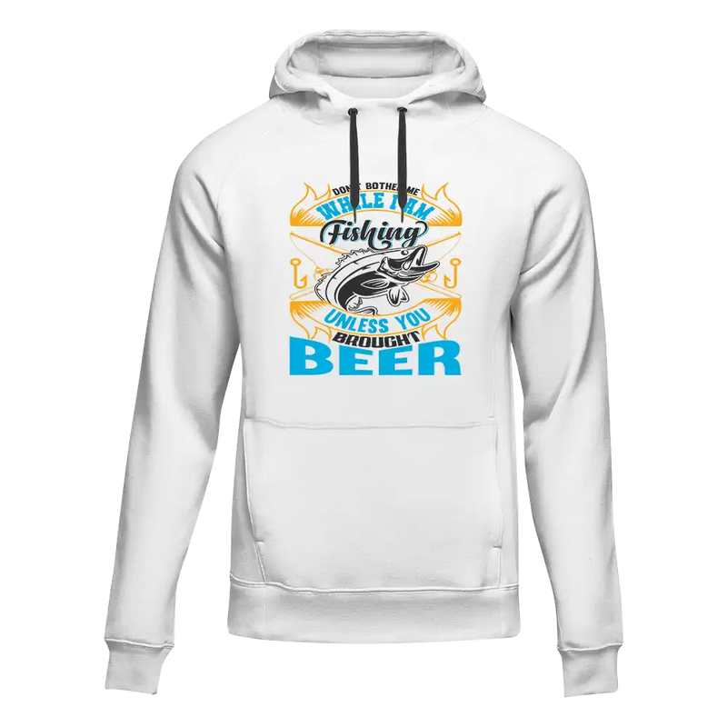 Load image into Gallery viewer, Don't Bother Me While I'm Fishing Unisex Hoodie