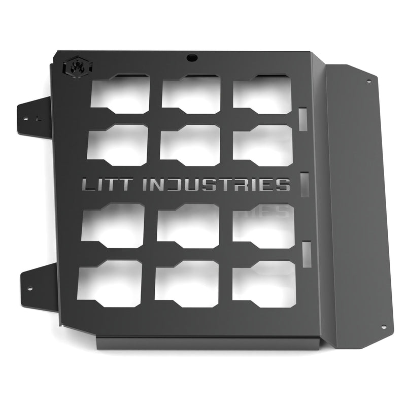 Load image into Gallery viewer, Litt Industries heavy duty milwaukee packout mount rzr general rgr driver and passenger side toolbox mount Polaris RZR General aisi cold rolled carbon steel the best toolbox mounts