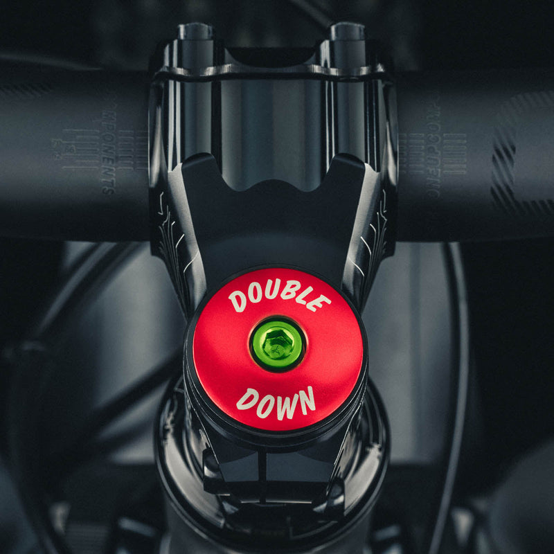 Load image into Gallery viewer, Double Down Bicycle Headset Cap