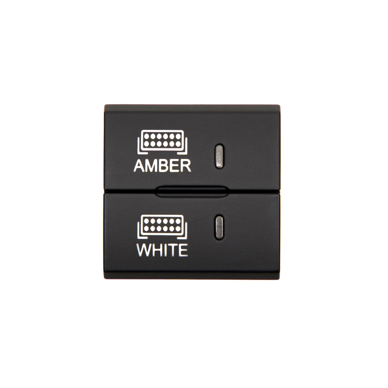 Load image into Gallery viewer, Square Style Dual Function Toyota OEM Style "AMBER & WHITE" Switch