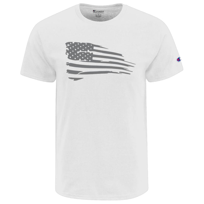 Load image into Gallery viewer, Distressed Flag Champion Adult Heritage Jersey Tee