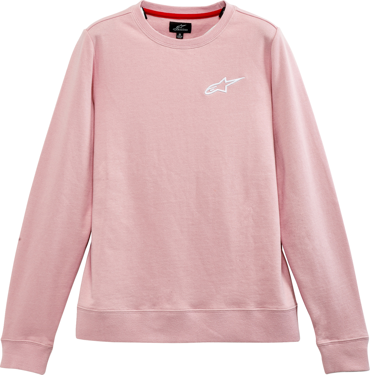 ALPINESTARS Women's Ageless Crew Fleece - Pink - Small 1232518203100S