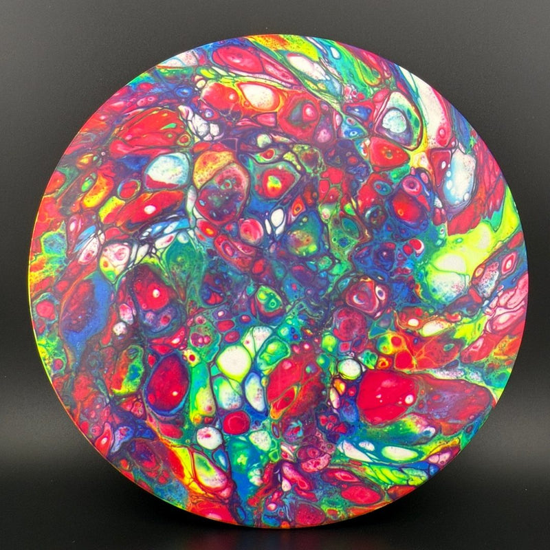 Load image into Gallery viewer, White ESP Passion - Greazy Dyed - Bottom Stamp