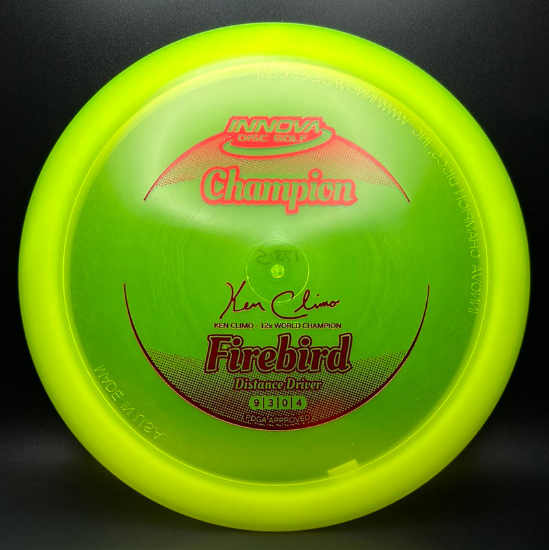 Load image into Gallery viewer, Champion Firebird - Ken Climo 12x World Champ