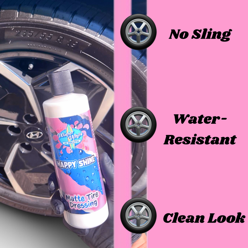 Load image into Gallery viewer, Happy Shine Matte Tire Dressing (16 fl oz)