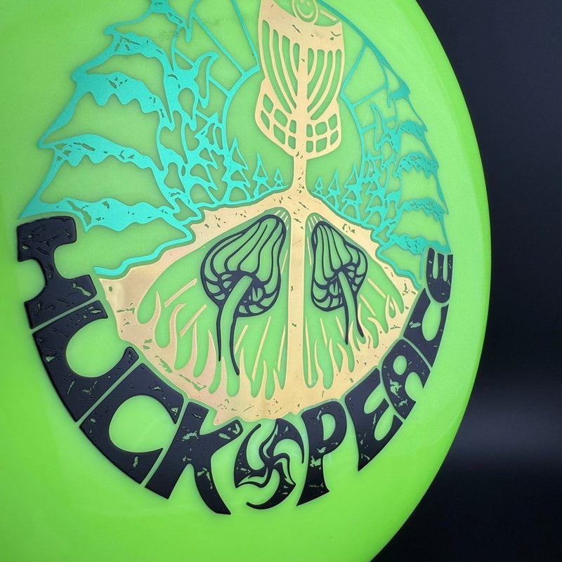 Load image into Gallery viewer, Soft Neo Spore - Huk Lab Peace Triple Foil Stamp