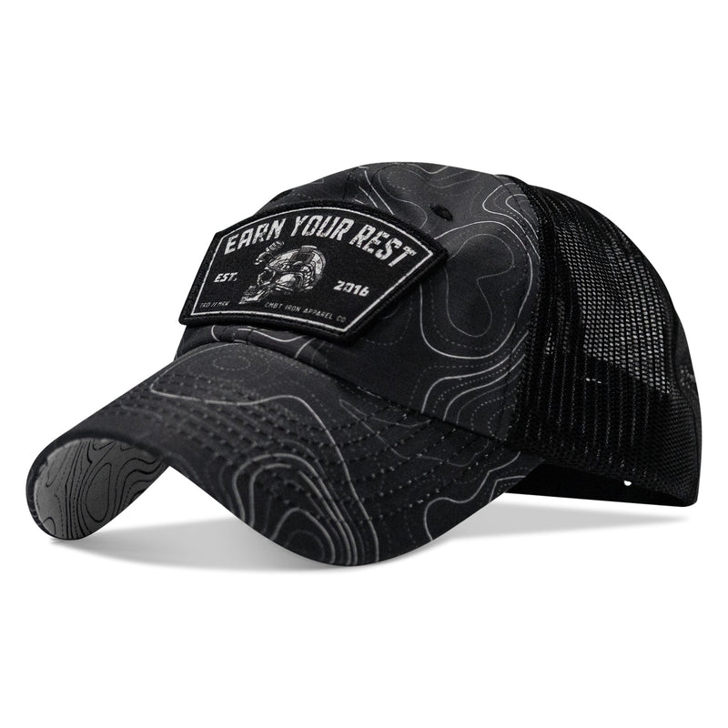 Load image into Gallery viewer, Earn Your Rest Patch Tactical Ripstop Mesh Snapback Hat