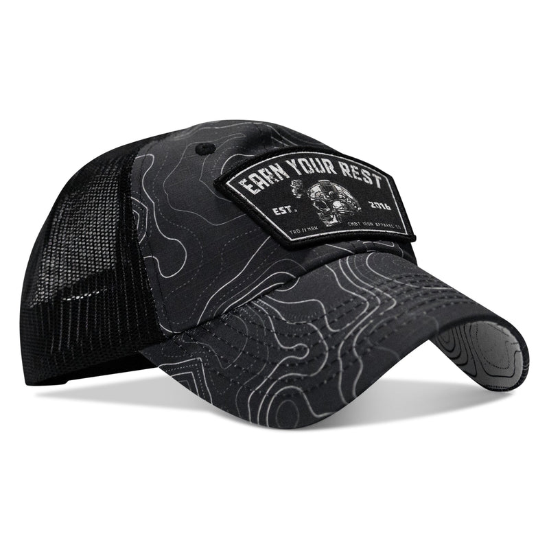 Load image into Gallery viewer, Earn Your Rest Patch Tactical Ripstop Mesh Snapback Hat