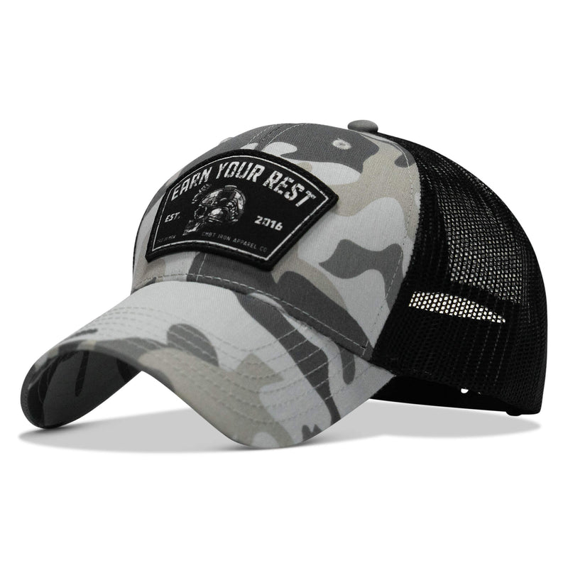 Load image into Gallery viewer, Earn Your Rest Patch Snapback Hat
