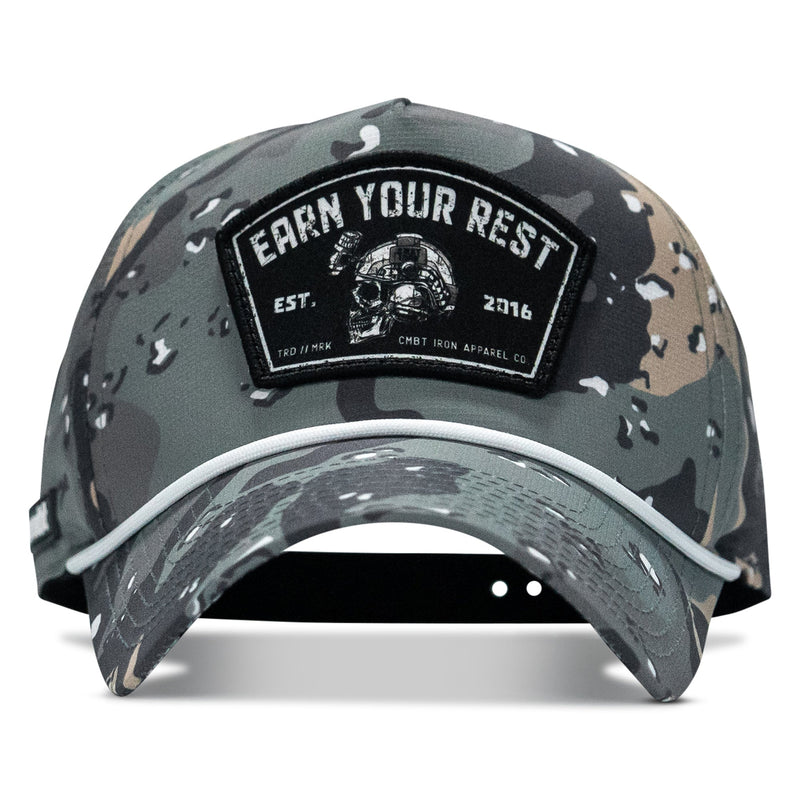 Load image into Gallery viewer, Earn Your Rest Patch Weekender Snapback