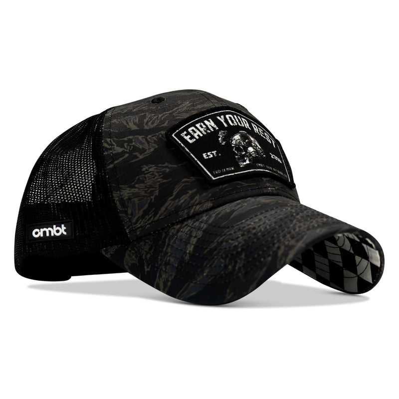 Load image into Gallery viewer, Earn Your Rest Patch Original Ripstop Snapback Hat