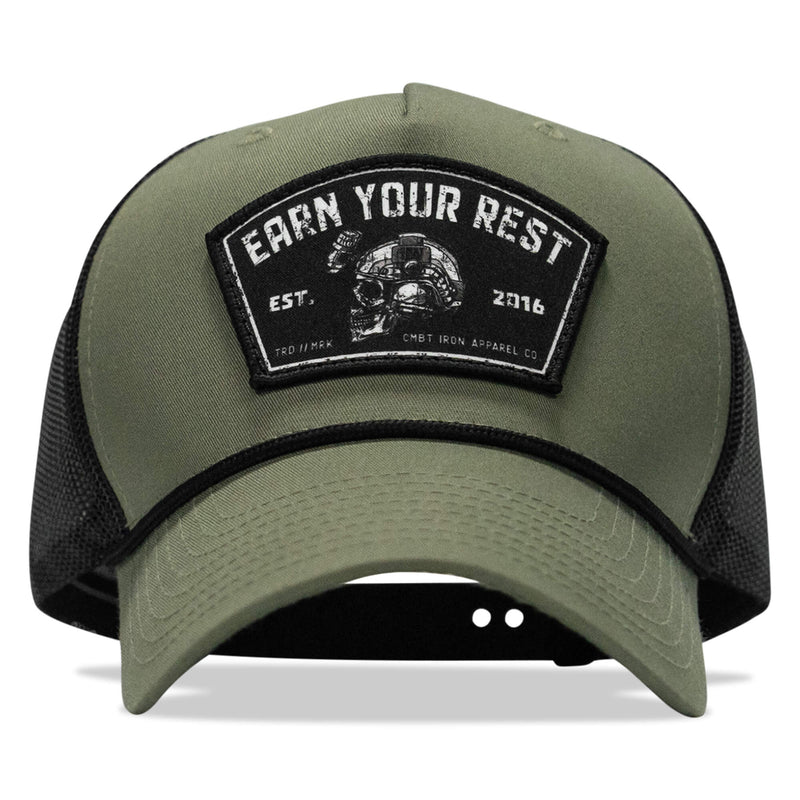 Load image into Gallery viewer, Earn Your Rest Pach Rope Snapback Hat