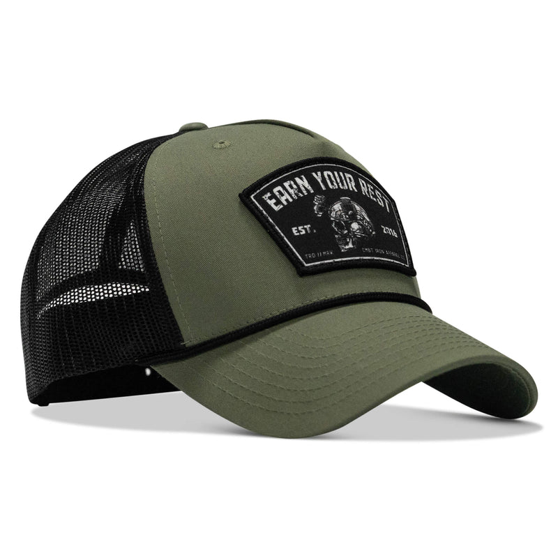 Load image into Gallery viewer, Earn Your Rest Pach Rope Snapback Hat