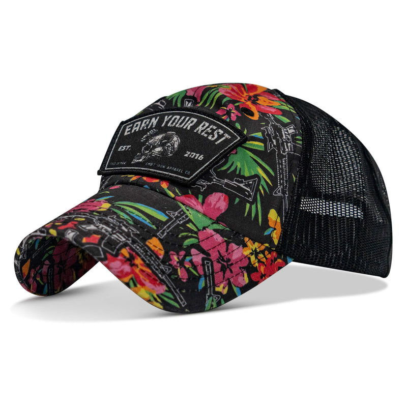 Load image into Gallery viewer, Earn Your Rest Patch Tactical Ripstop Mesh Snapback Hat