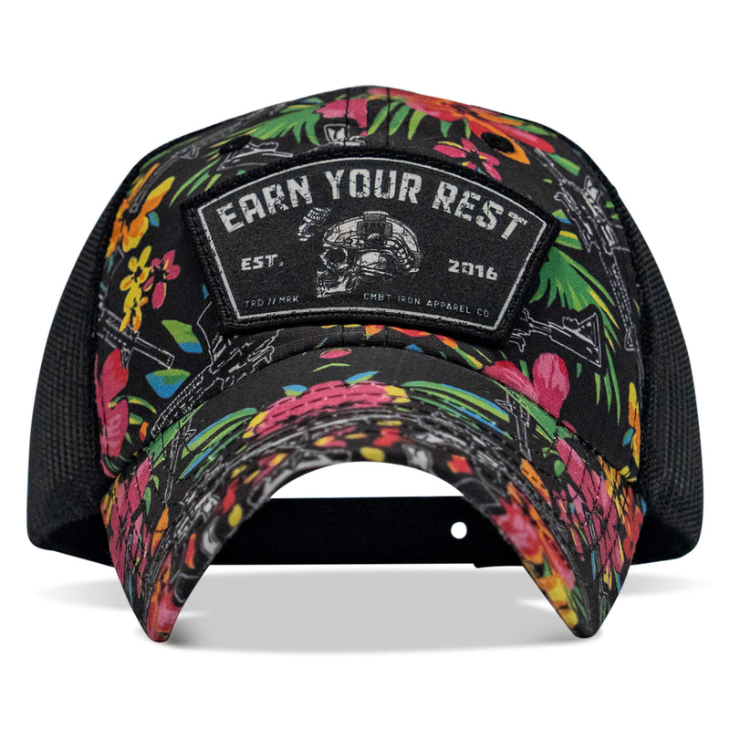 Load image into Gallery viewer, Earn Your Rest Patch Tactical Ripstop Mesh Snapback Hat