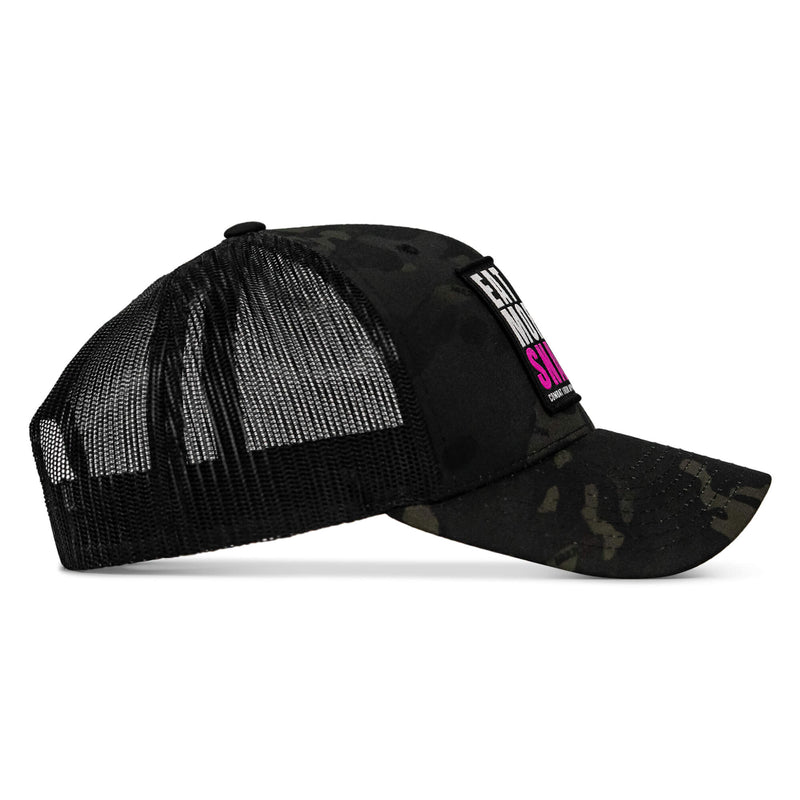 Load image into Gallery viewer, Eat More Snacks Patch Snapback Hat