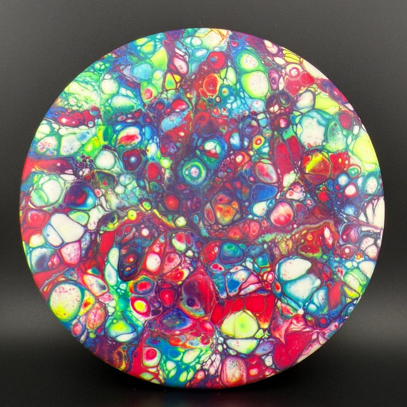 Load image into Gallery viewer, White ESP Luna - Greazy Dyed - Bottom Stamp