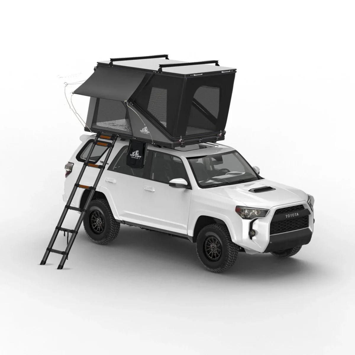 Alpine 51 Hardshell Rooftop Tent – Aluminum – 2 Person – Black – Compact Overland Design