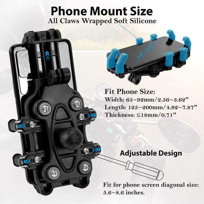Load image into Gallery viewer, EMERK Phone Mount Holder for Motor and Bike