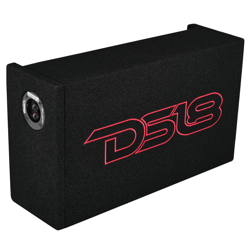 Load image into Gallery viewer, 10" Loaded Shallow Down Fire Subwoofer Enclosure 300 Watts Rms
